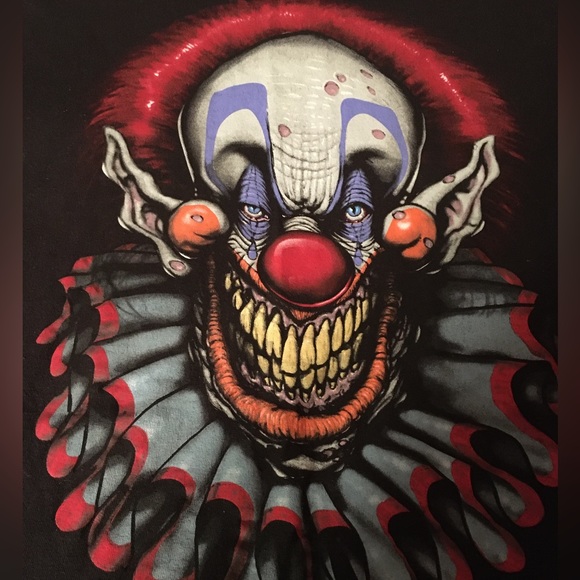 Scary CLOWN Tee-Shirt 🤡 🎈 - Picture 5 of 11